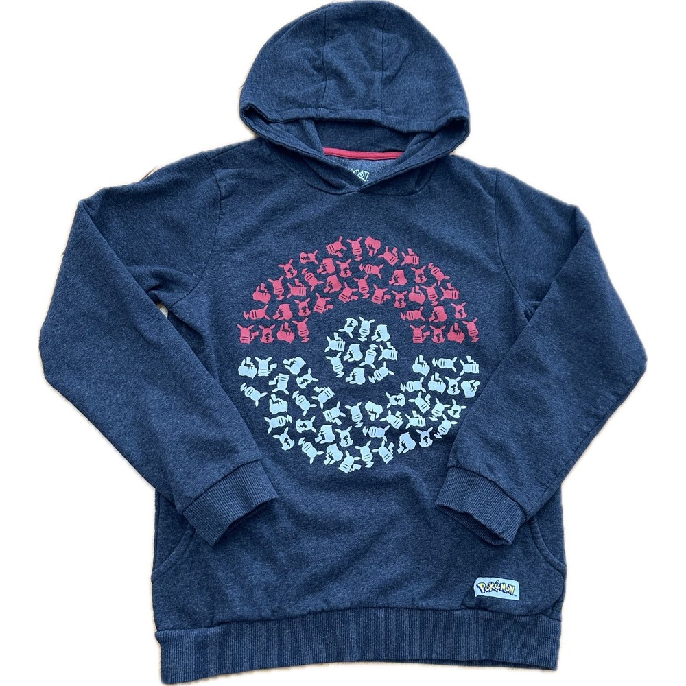 Pokeball Pokemon Boys Hoodie‎ Sweatshirt sz14
